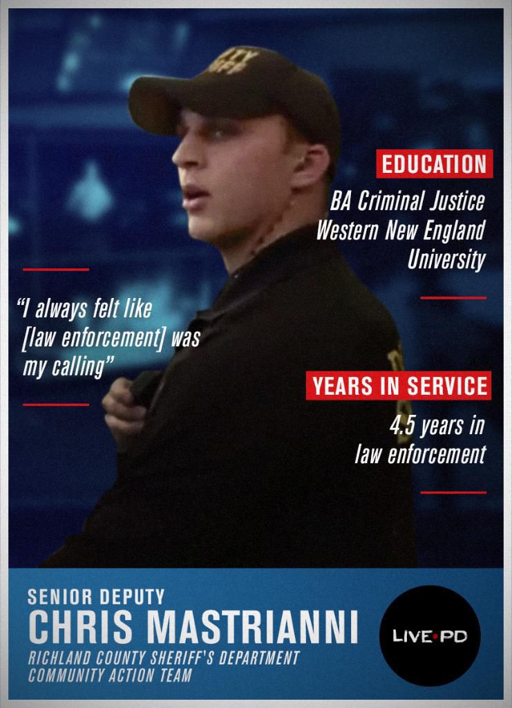 Live PD Chris Mastrianni card